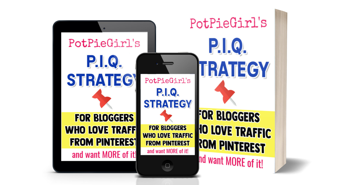P.I.Q. Keyword Strategy for Pinterest Bloggers from PotPieGirl