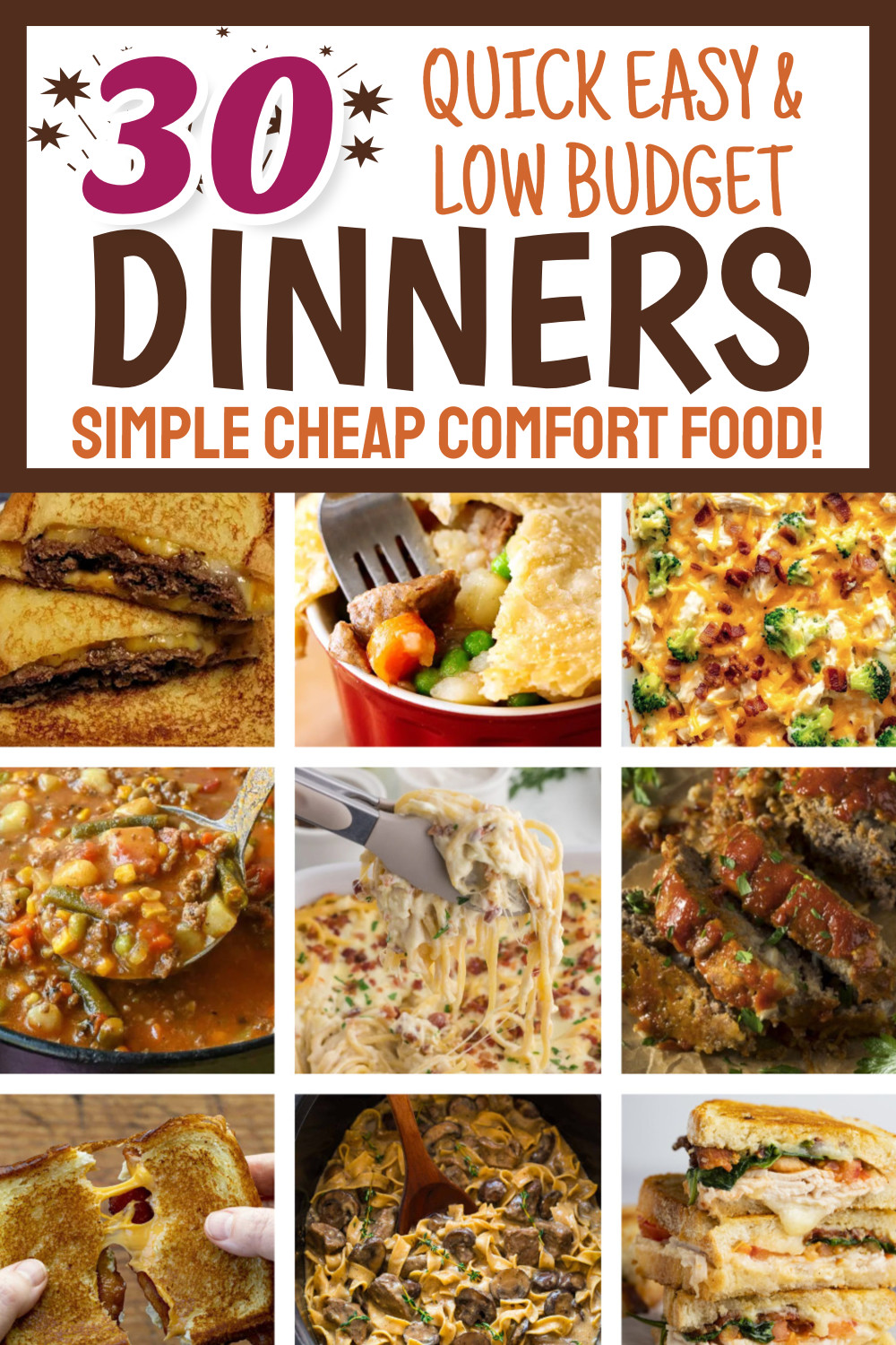 30 Low Budget Dinners Even Your Picky Eater Husband Will Eat