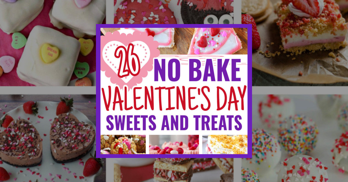 26 No Bake Desserts and Sweet Treats For Valentine’s Day