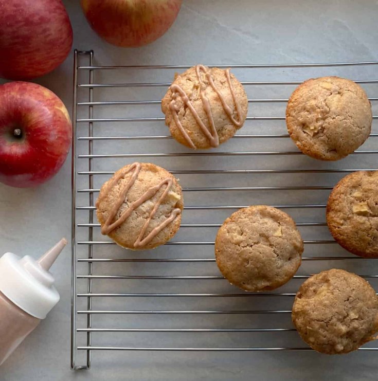 Image for Sourdough Discard Apple Muffins