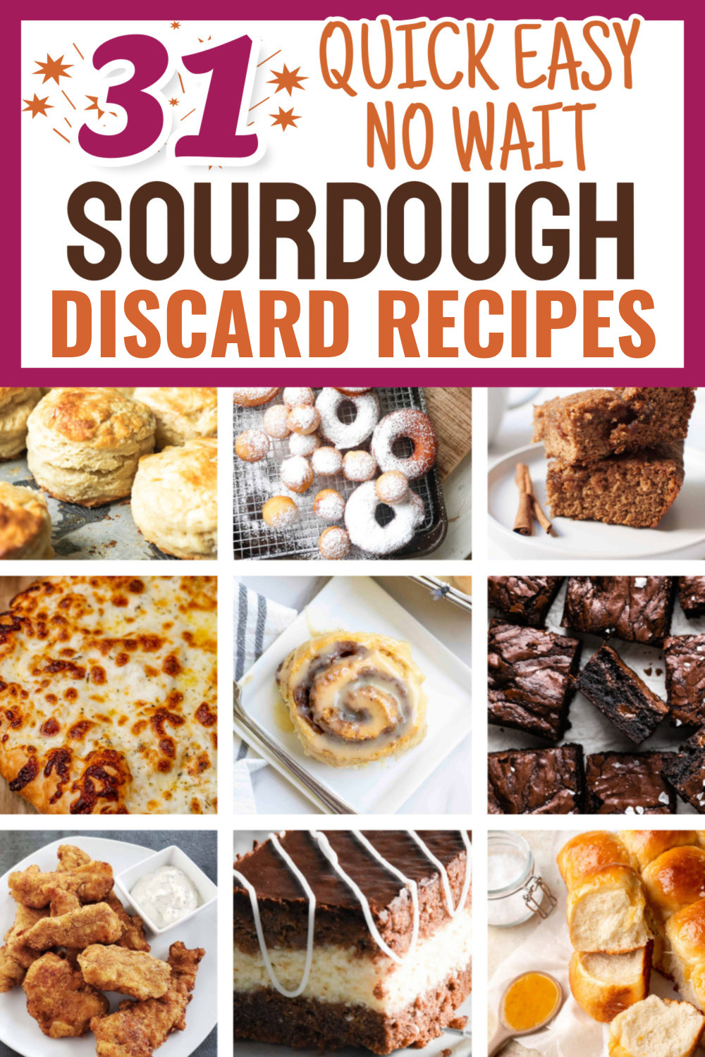 Sourdough Discard Recipes – 31 Easy No-Wait Ways to Use It Up