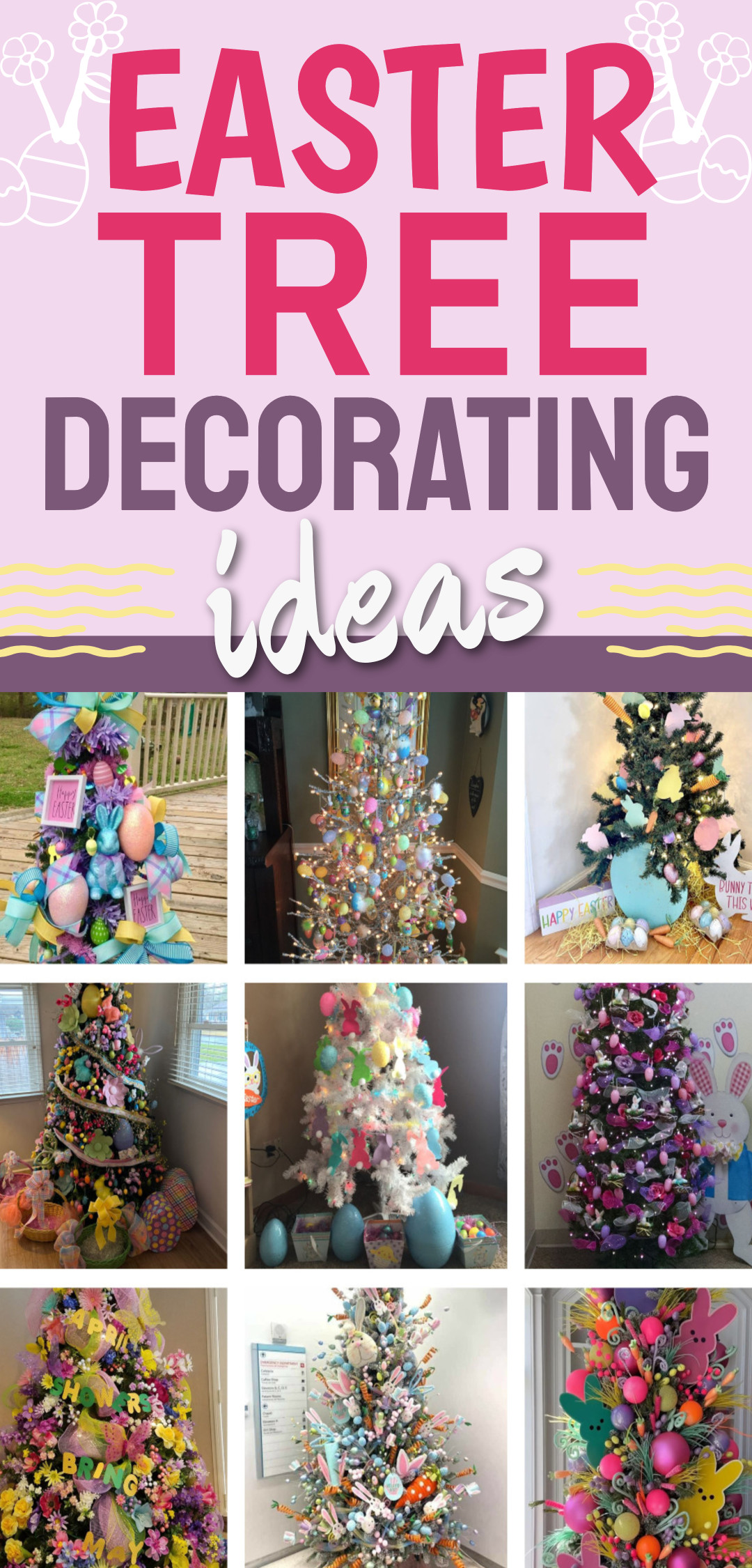 DIY Easter Tree Decorations Ideas