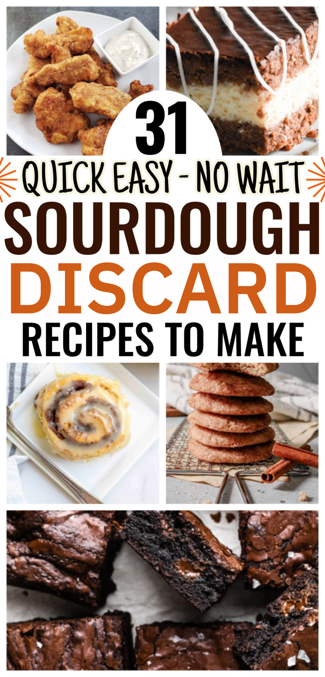 Sourdough Discard Recipes – 31 Easy No-Wait Ways to Use It Up