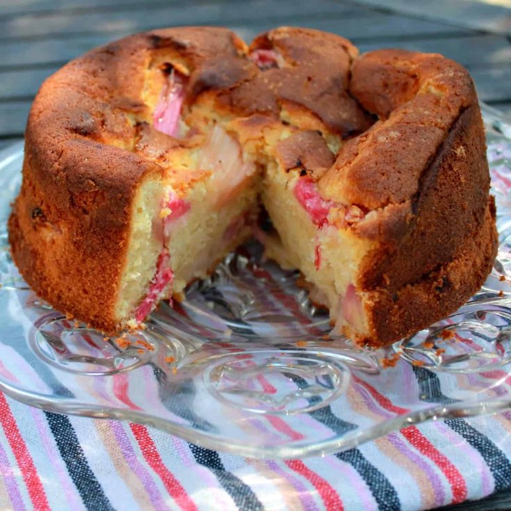 Image for Rhubarb Vanilla Cake