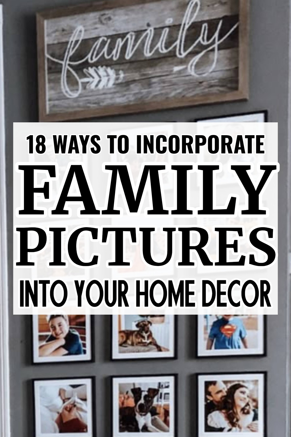 18 Photo Arrangements To DIY On The Walls In Your Home