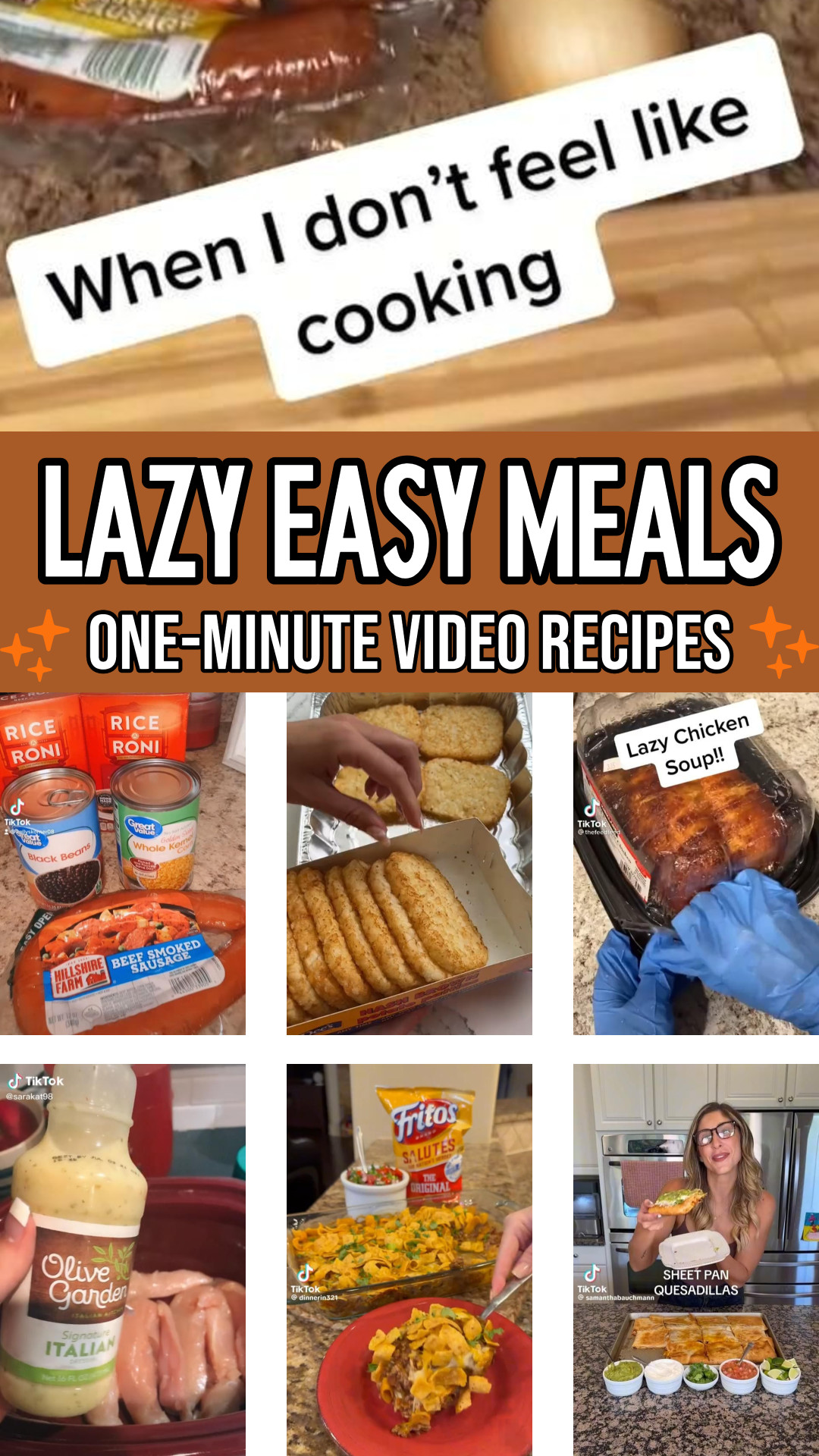 27 Quick Prep Dinners ANYONE Can Make (fast video recipes!)