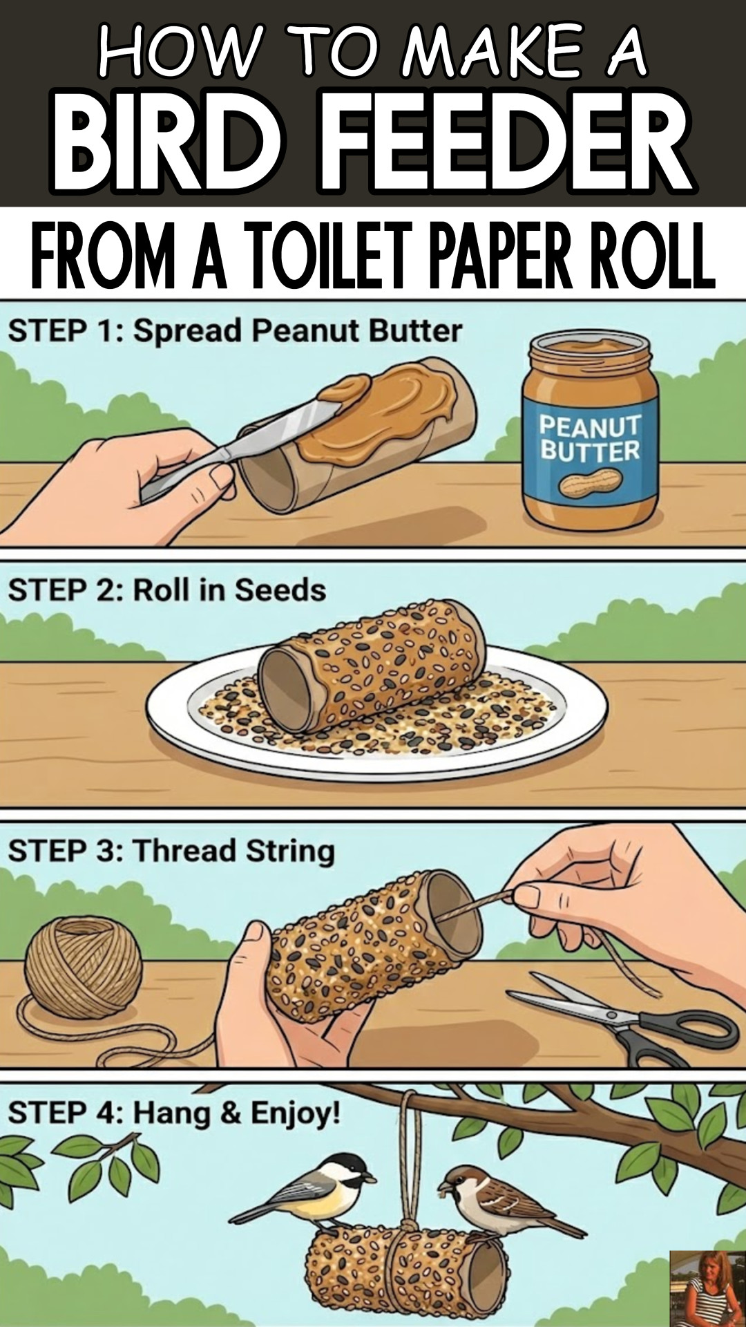 Homemade Bird Feeders - 18 Fun DIY Bird Feeder Projects To Make (kid-friendly too!)